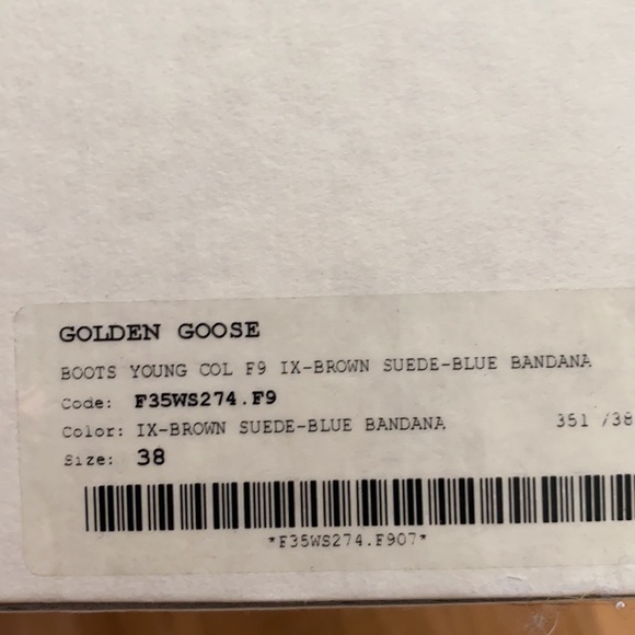 GOLDEN GOOSE Boots 38 - Picture 10 of 10